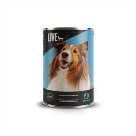 LIVE Dog Vådfoder - Kylling - 395g dåse